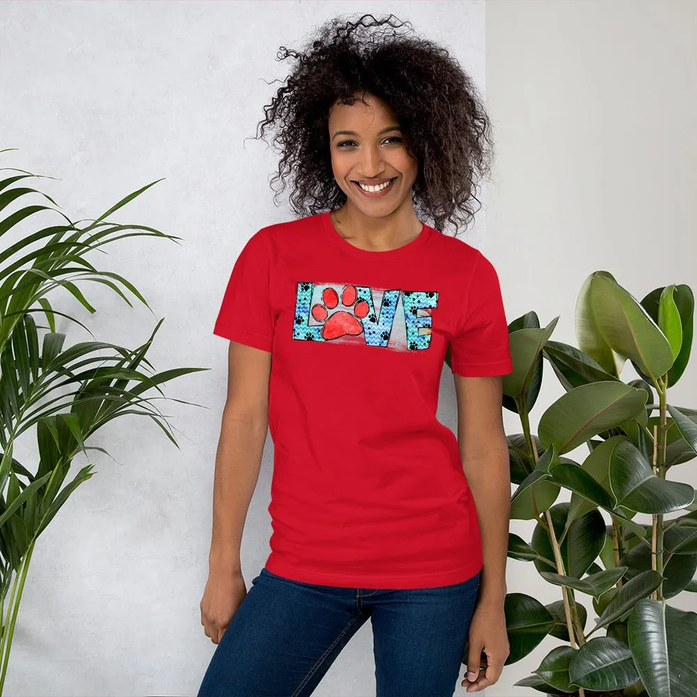 Dog Mom Love T-Shirt