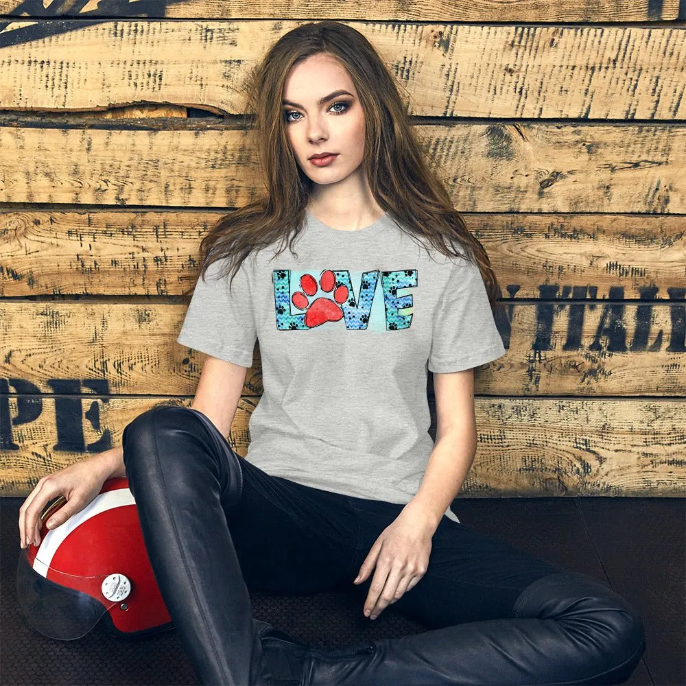 Dog Mom Love T-Shirt