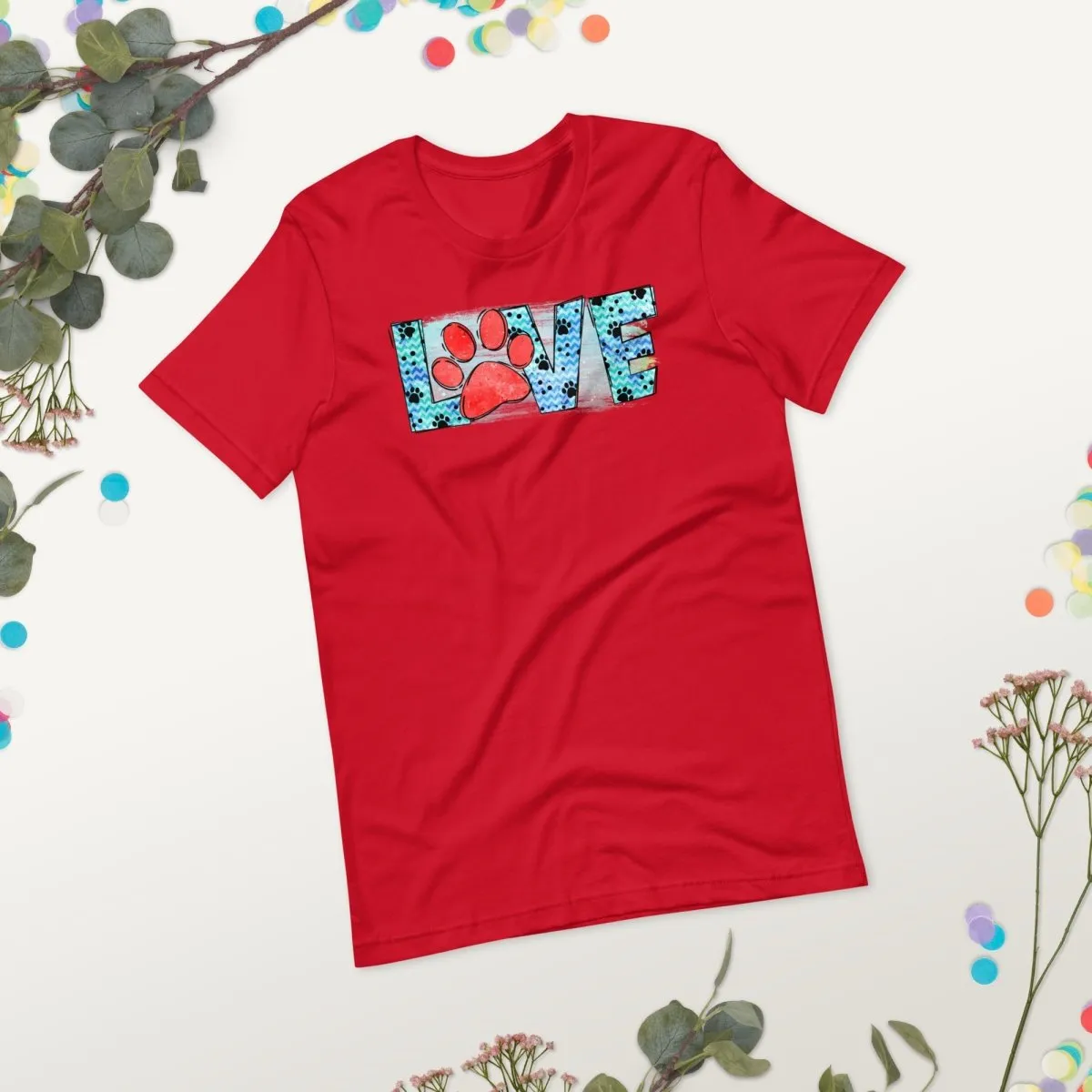 Dog Mom Love T-Shirt