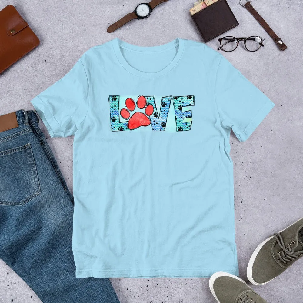 Dog Mom Love T-Shirt
