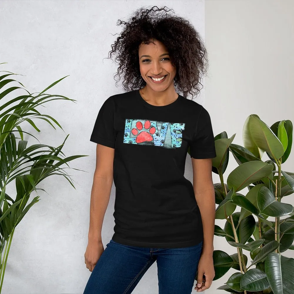 Dog Mom Love T-Shirt