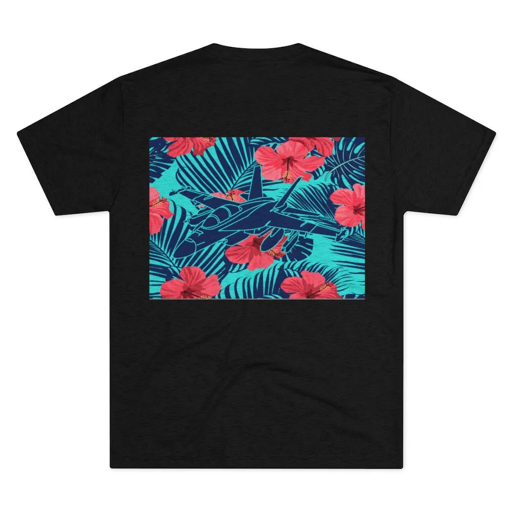 E/A-18G Growler Aloha Tr-Blend Tee