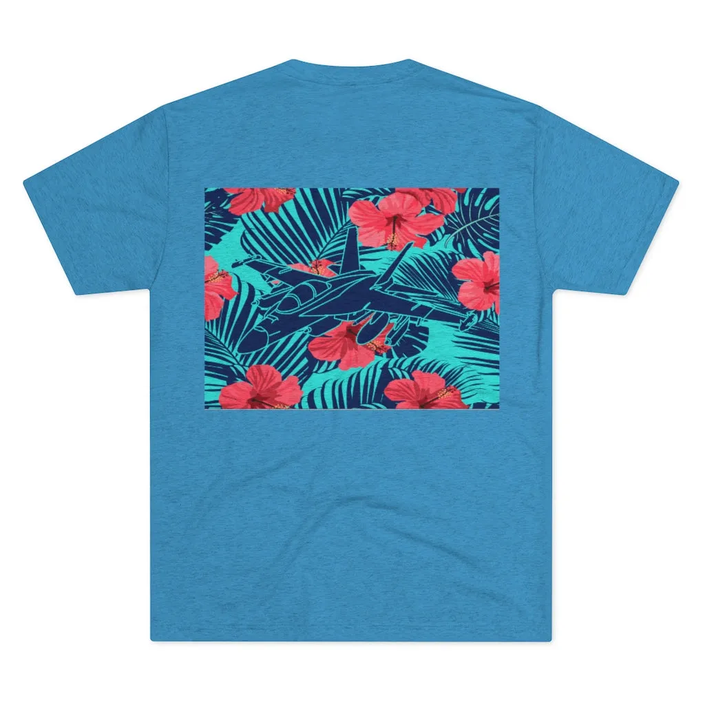 E/A-18G Growler Aloha Tr-Blend Tee