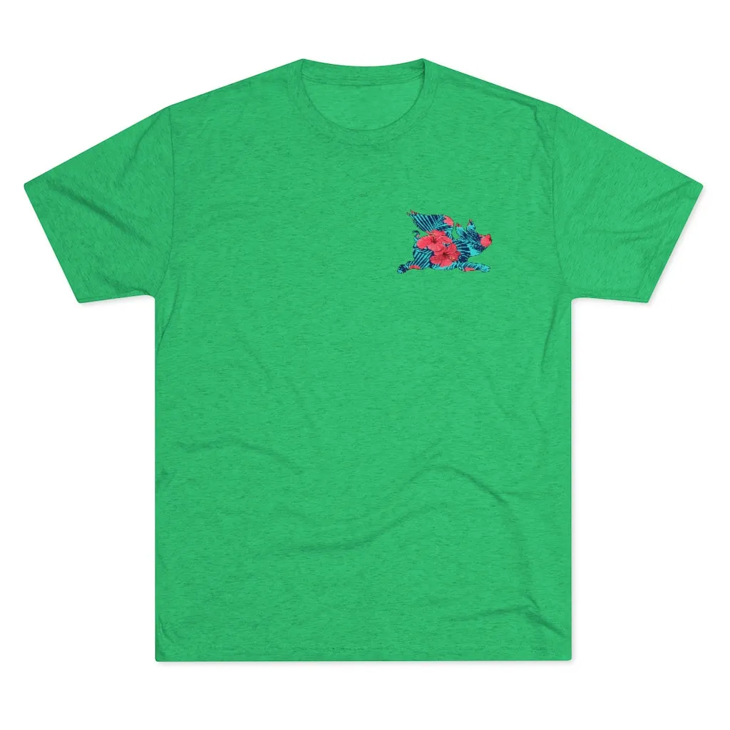 E/A-18G Growler Aloha Tr-Blend Tee