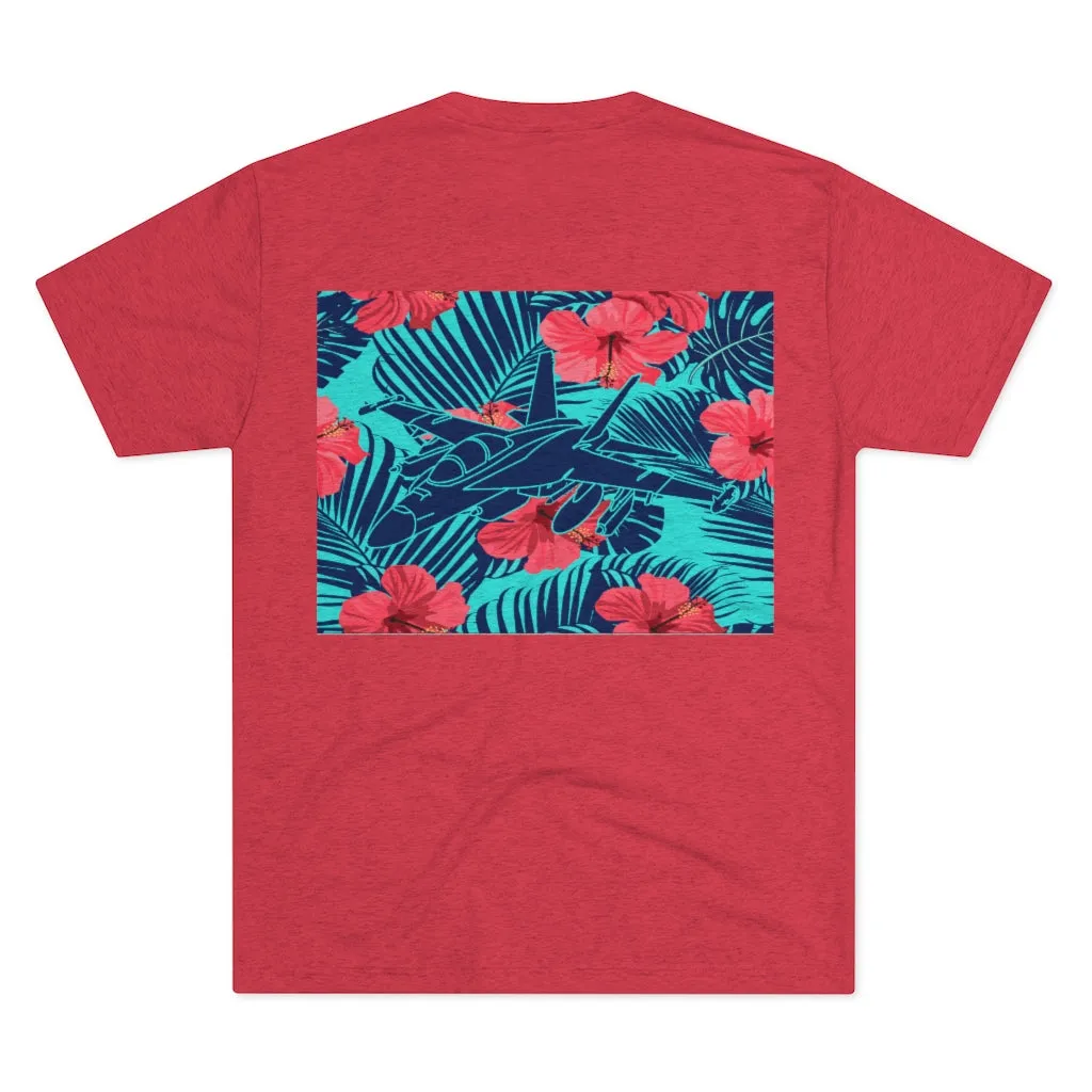 E/A-18G Growler Aloha Tr-Blend Tee