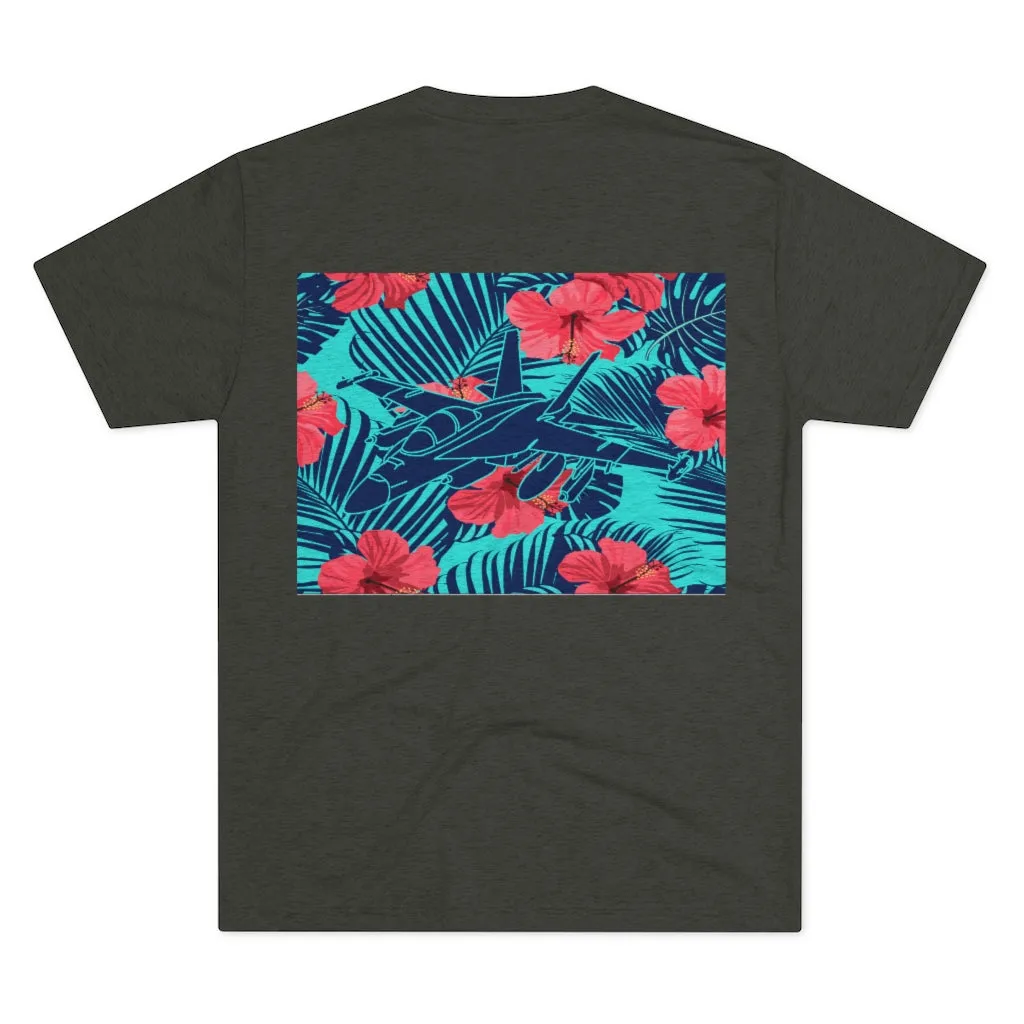 E/A-18G Growler Aloha Tr-Blend Tee