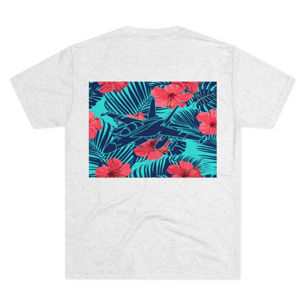 E/A-18G Growler Aloha Tr-Blend Tee