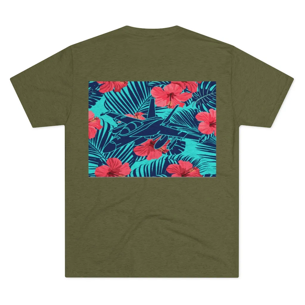 E/A-18G Growler Aloha Tr-Blend Tee