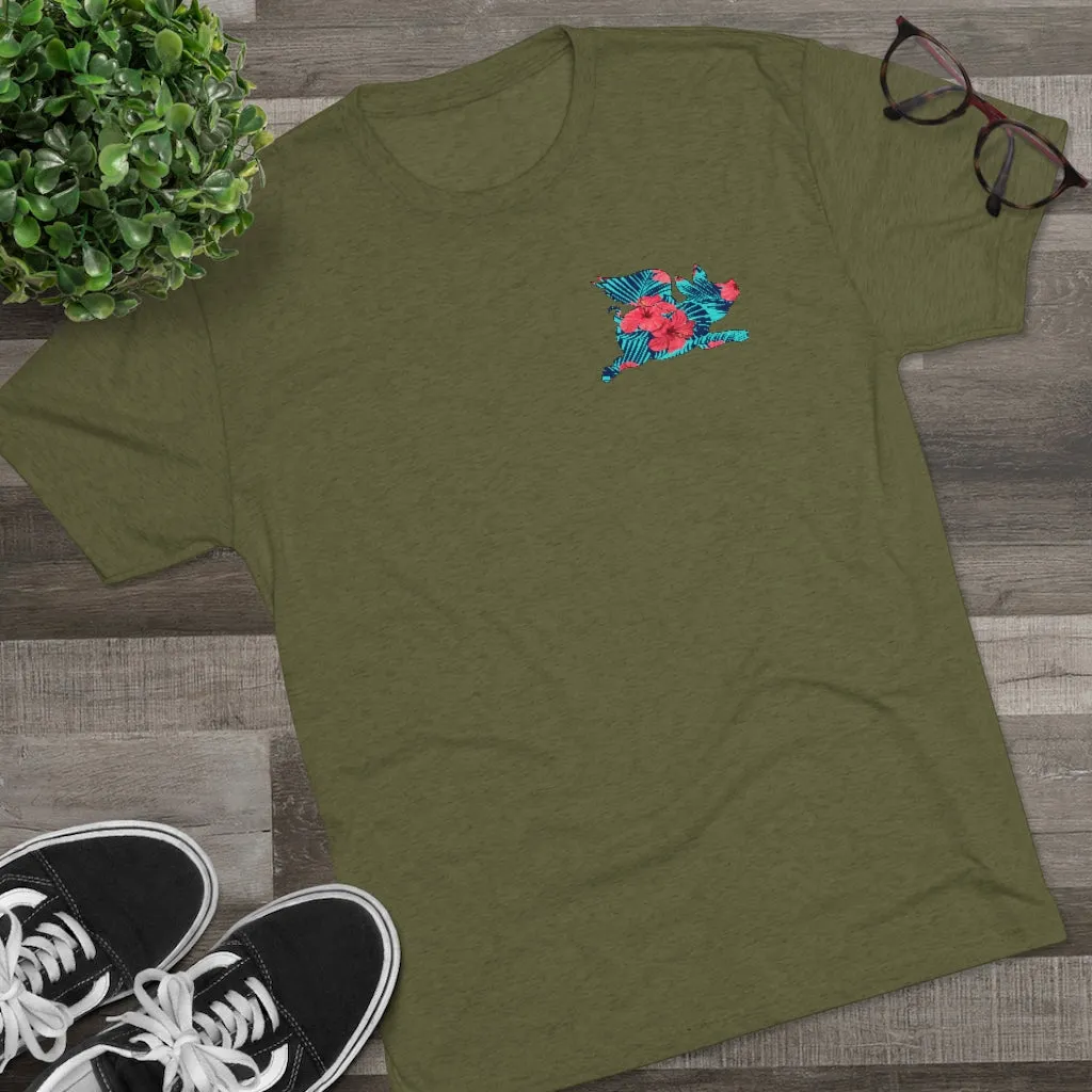 E/A-18G Growler Aloha Tr-Blend Tee