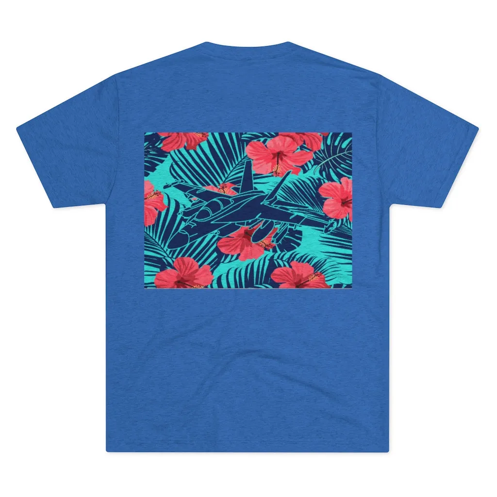 E/A-18G Growler Aloha Tr-Blend Tee