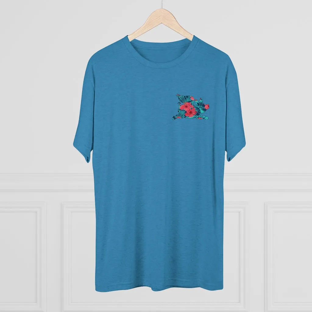 E/A-18G Growler Aloha Tr-Blend Tee
