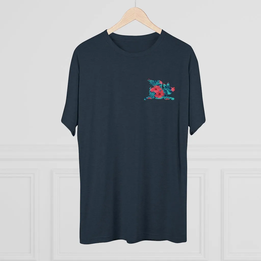 E/A-18G Growler Aloha Tr-Blend Tee