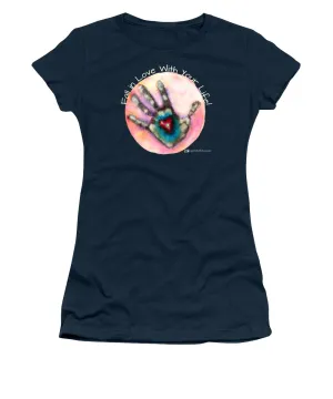 Fall In Love With Your Life - Women's T-Shirt