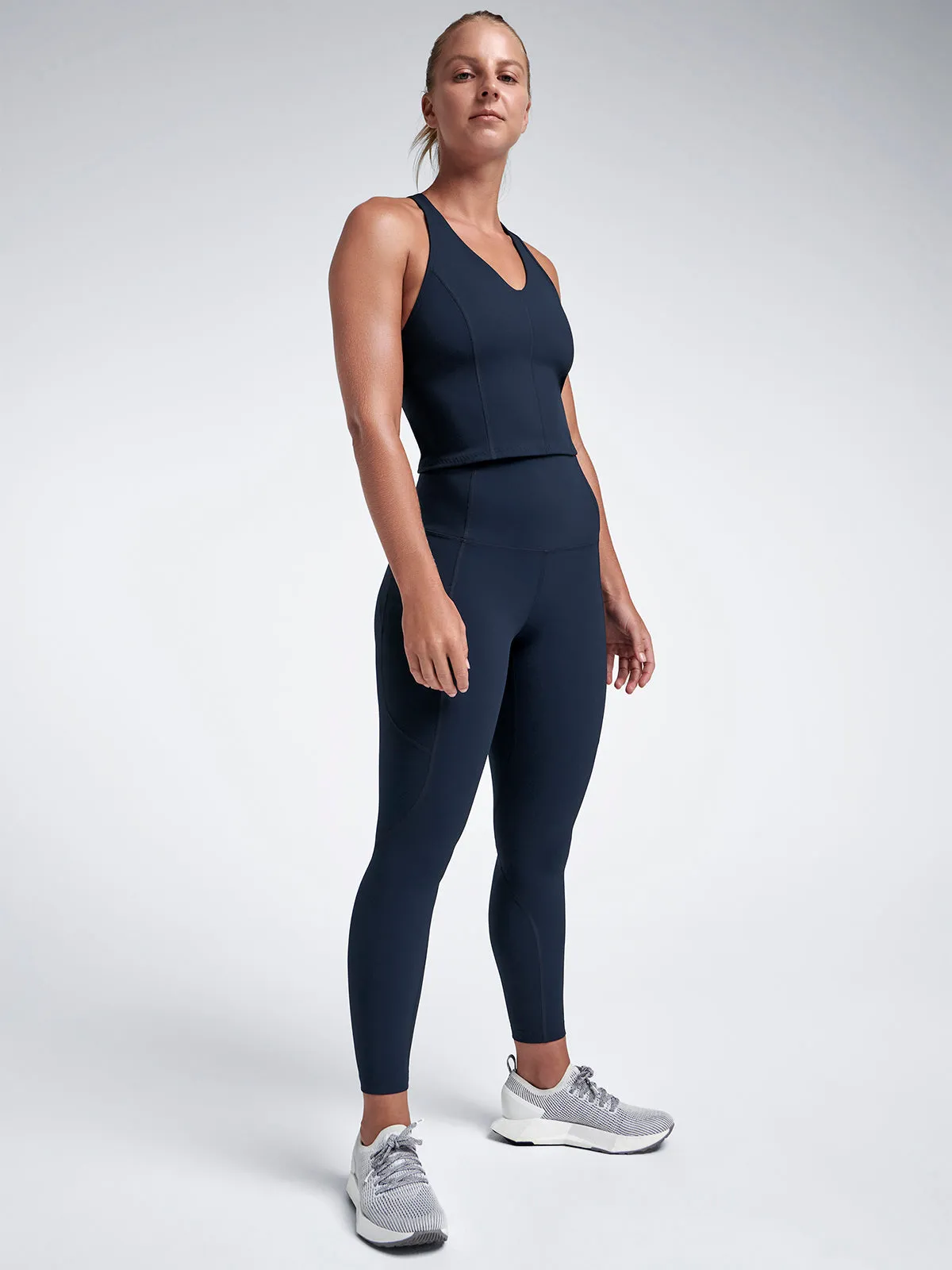 FEMME FATALE Longline Bra Marine
