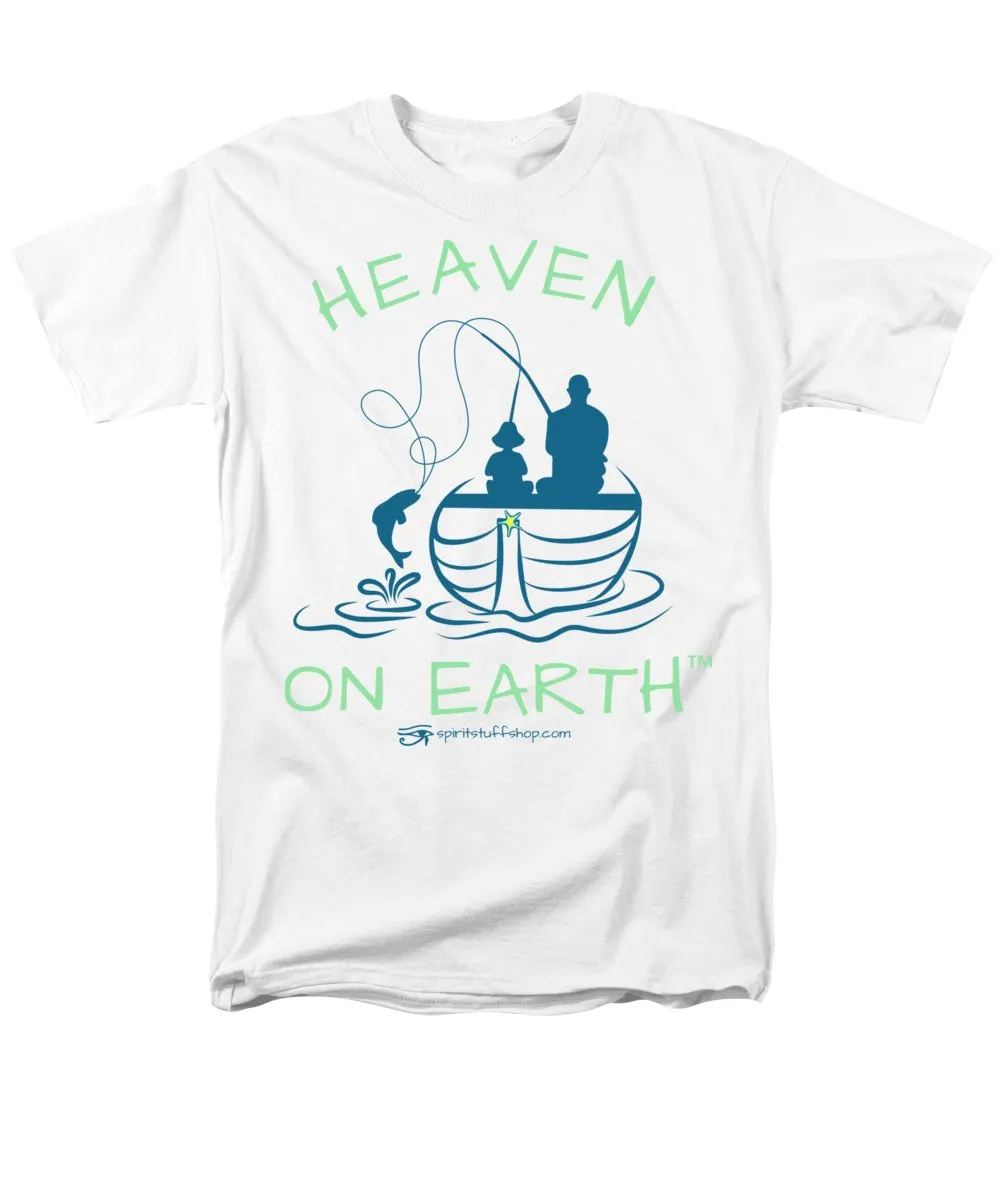 Fishing Heaven On Earth - Men's T-Shirt  (Regular Fit)