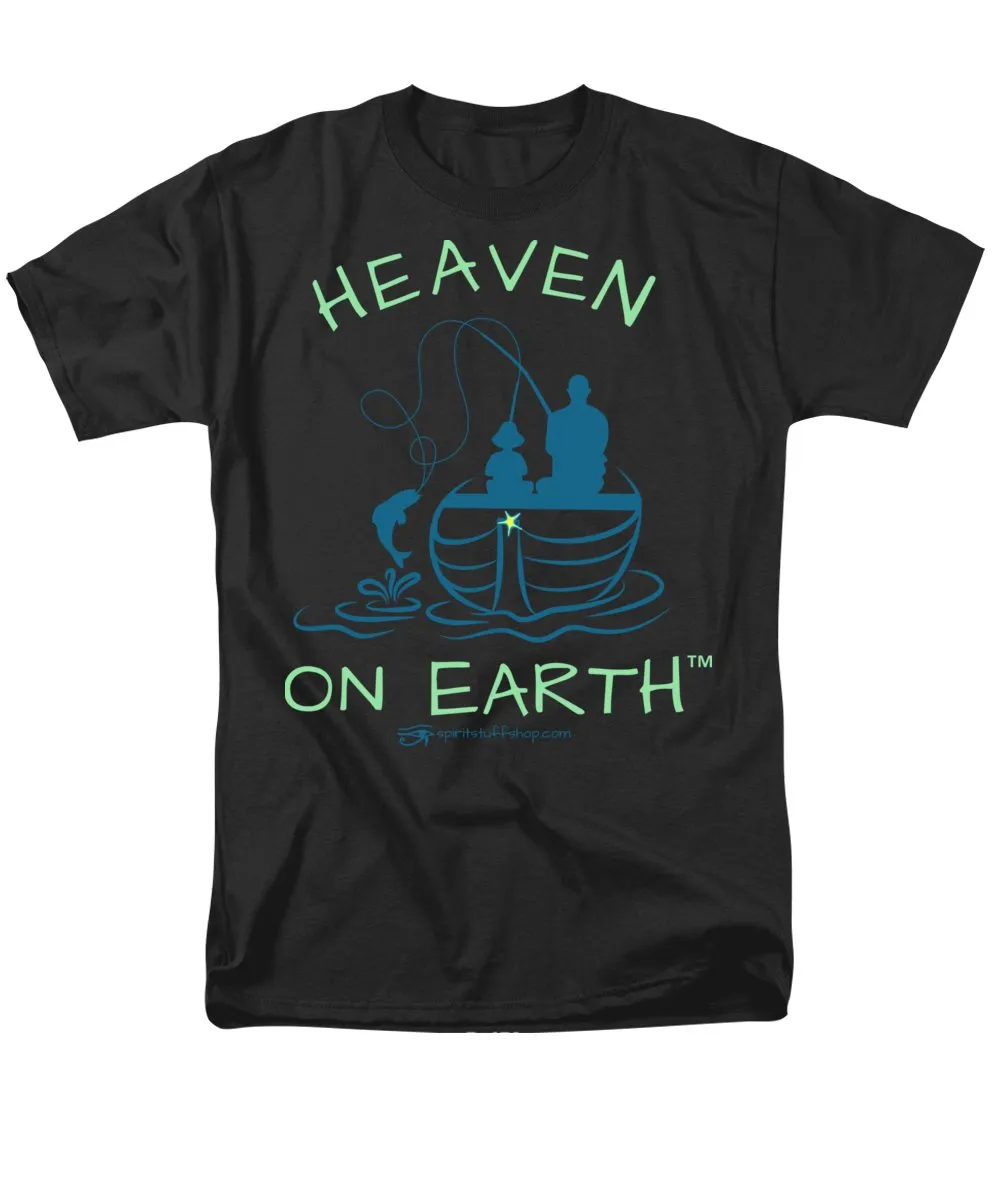 Fishing Heaven On Earth - Men's T-Shirt  (Regular Fit)