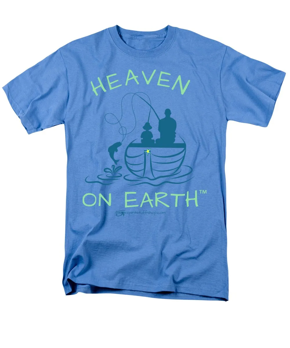 Fishing Heaven On Earth - Men's T-Shirt  (Regular Fit)