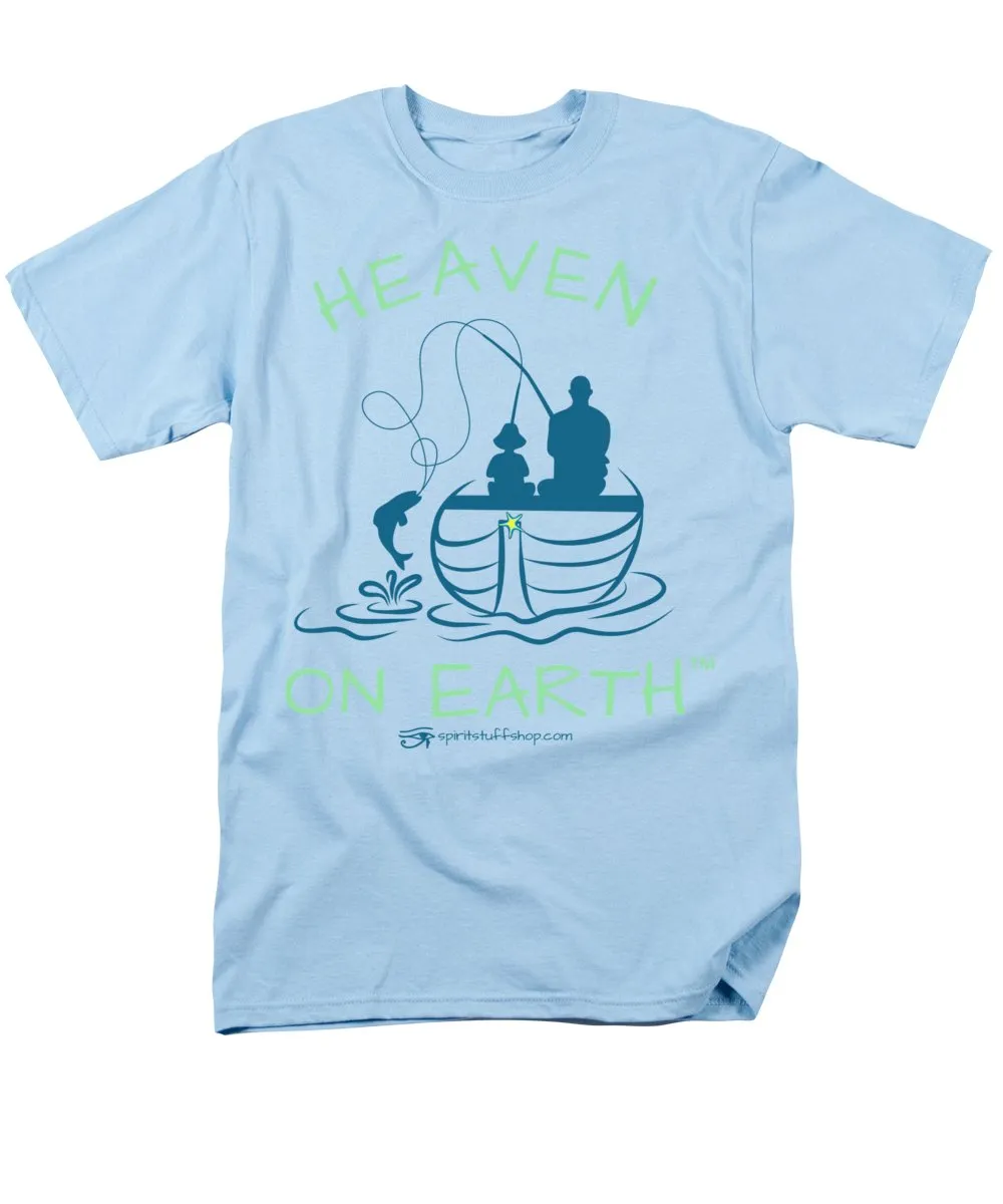 Fishing Heaven On Earth - Men's T-Shirt  (Regular Fit)