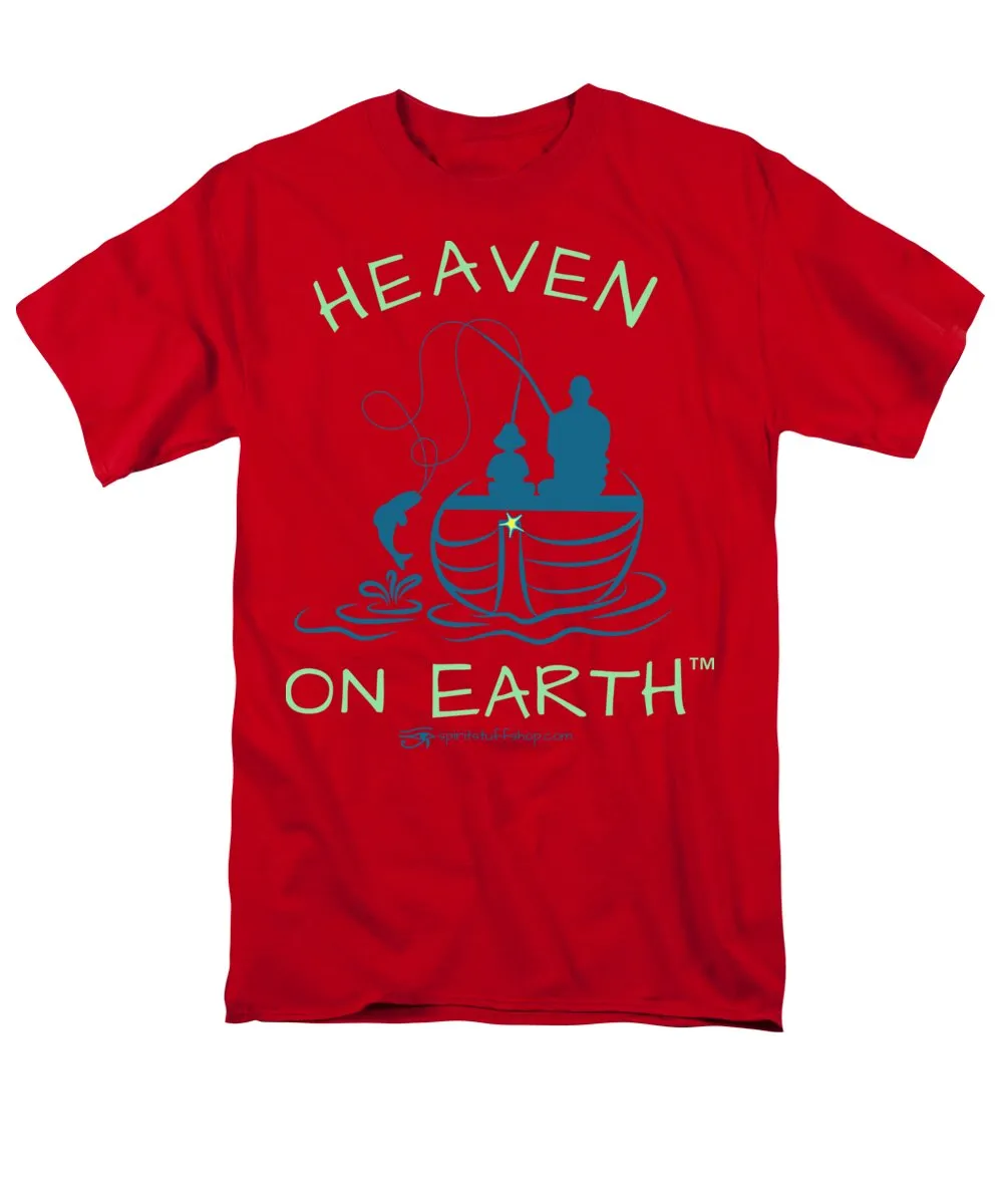 Fishing Heaven On Earth - Men's T-Shirt  (Regular Fit)
