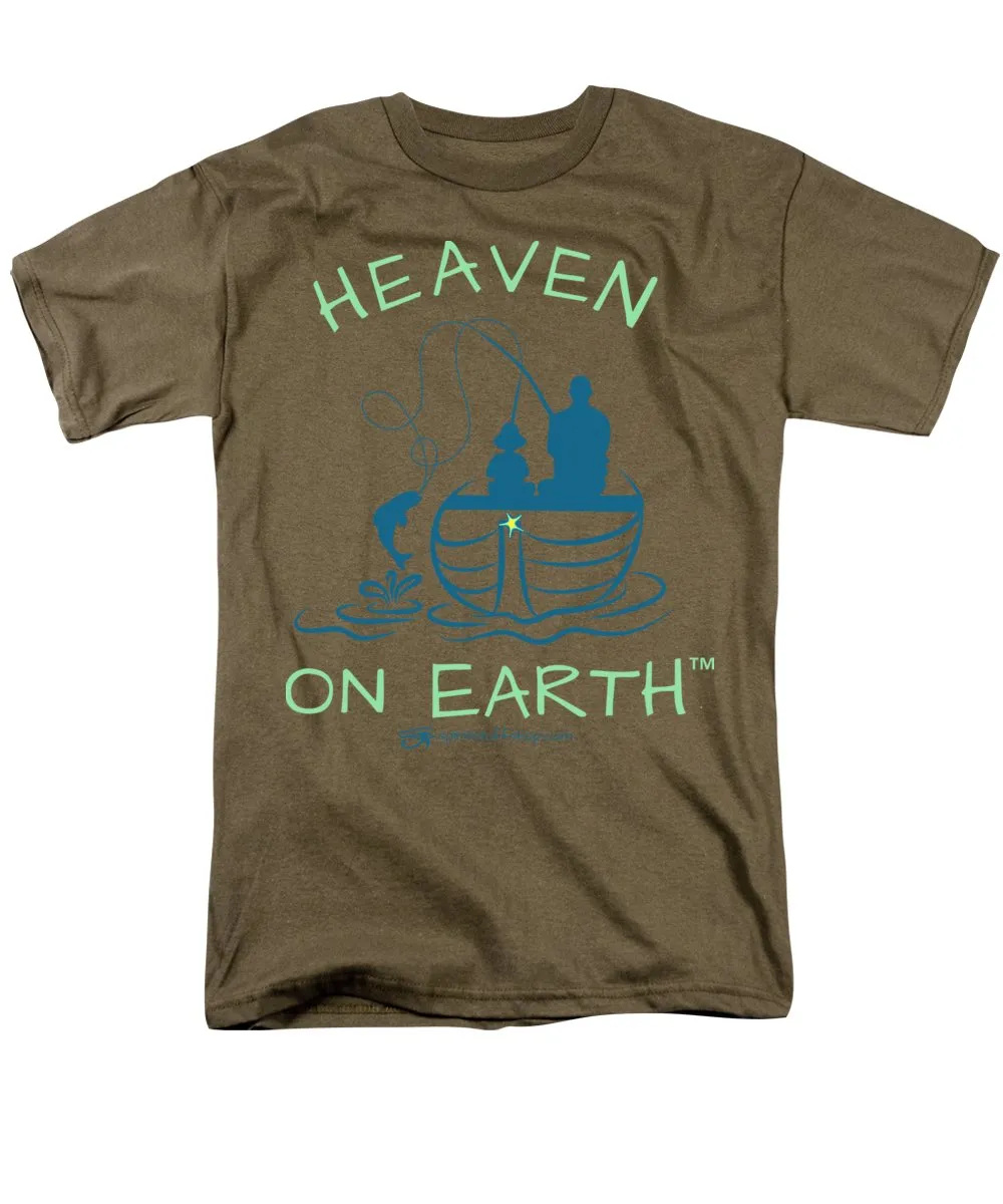 Fishing Heaven On Earth - Men's T-Shirt  (Regular Fit)