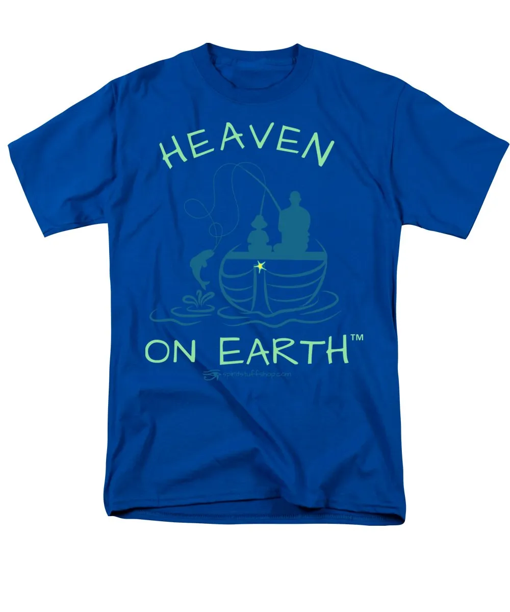 Fishing Heaven On Earth - Men's T-Shirt  (Regular Fit)
