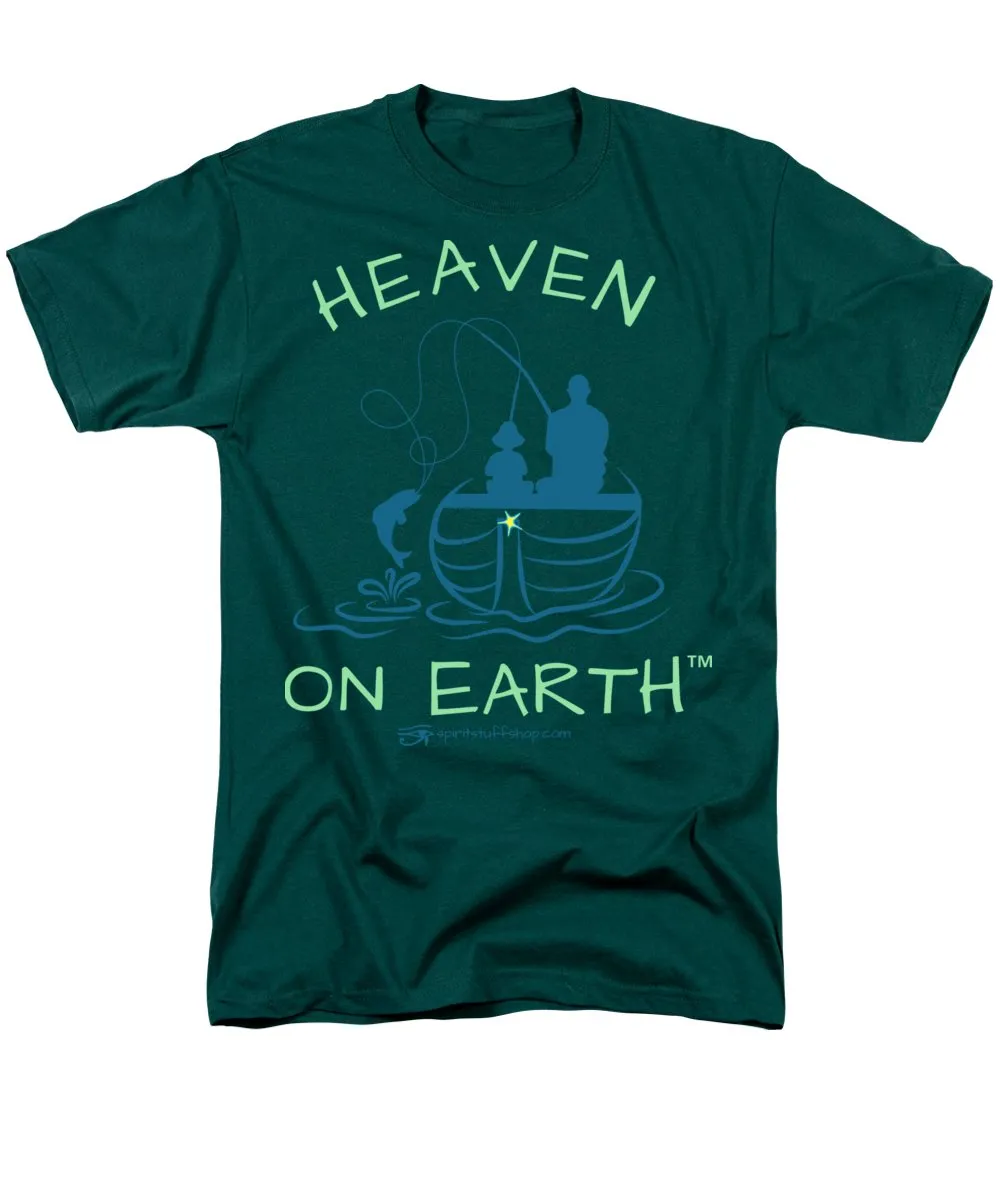 Fishing Heaven On Earth - Men's T-Shirt  (Regular Fit)