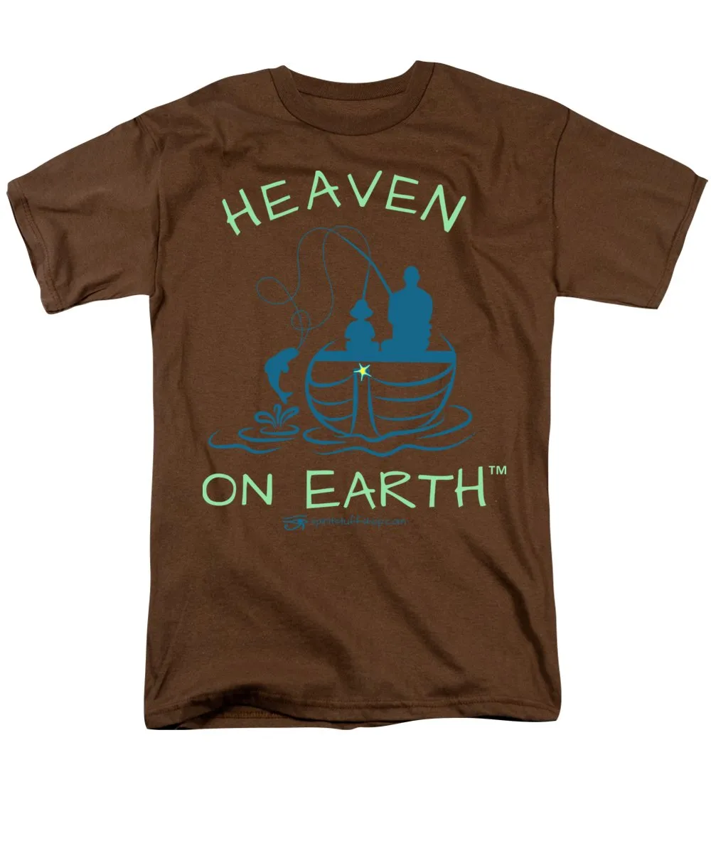Fishing Heaven On Earth - Men's T-Shirt  (Regular Fit)
