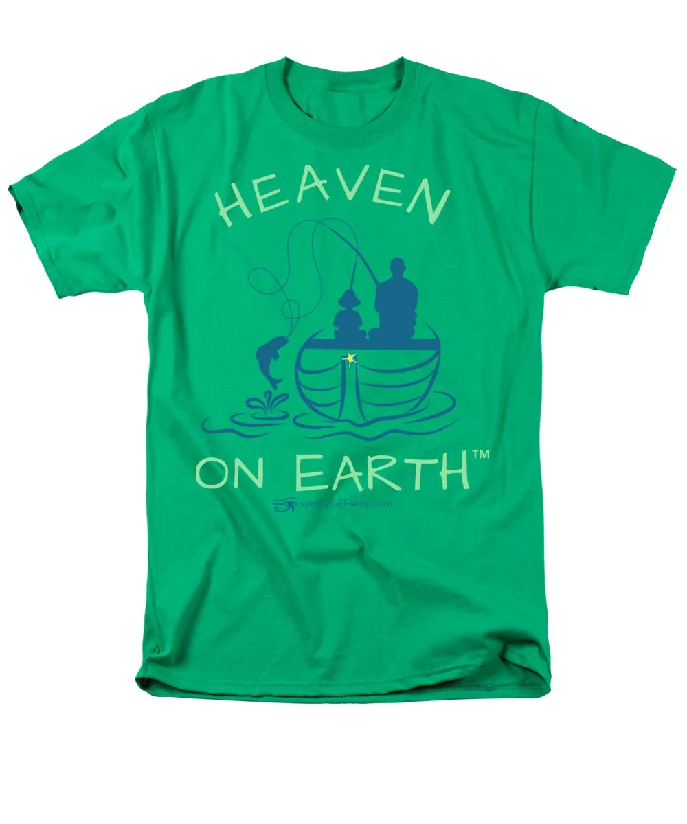 Fishing Heaven On Earth - Men's T-Shirt  (Regular Fit)