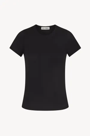 FITTED CREWNECK SHORT SLEEVE T-SHIRT