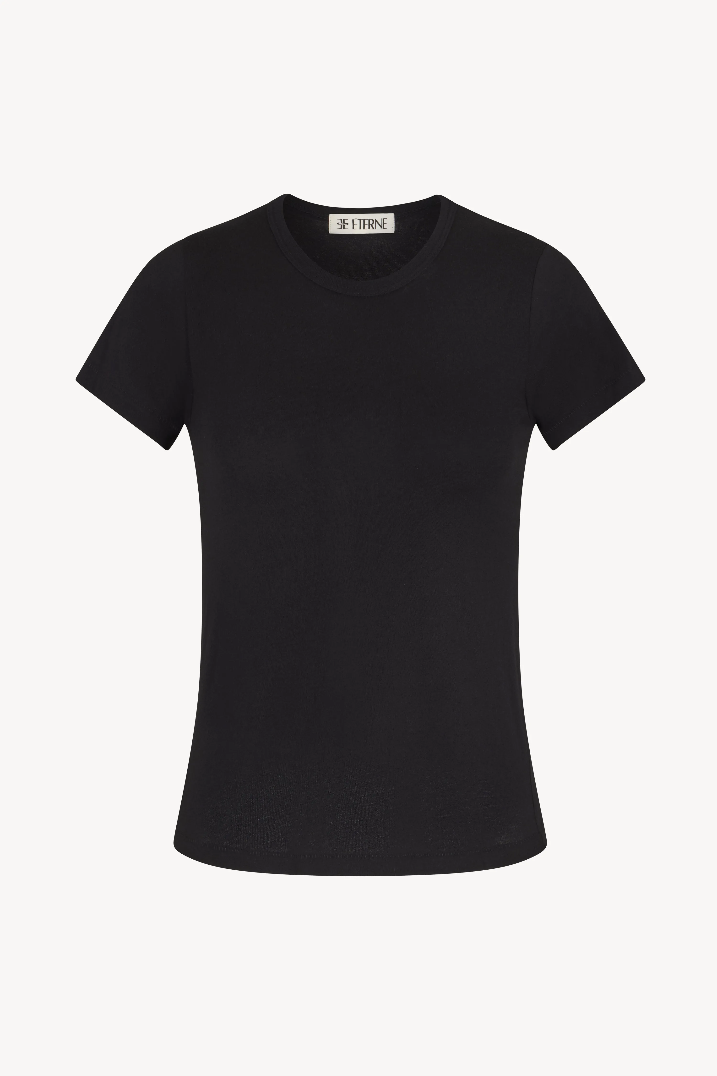 FITTED CREWNECK SHORT SLEEVE T-SHIRT