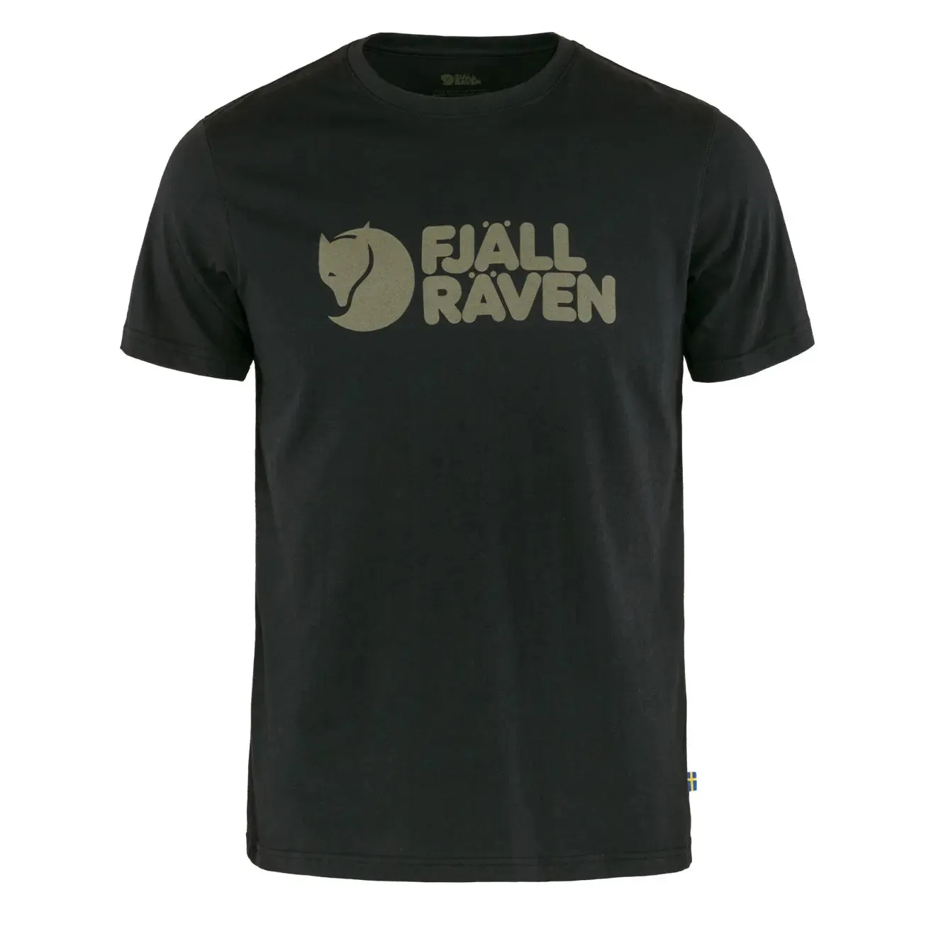 Fjallraven Logo T-Shirt Black