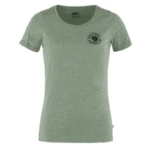 Fjallraven Womens 1960 Logo T-Shirt Patina Green / Melange