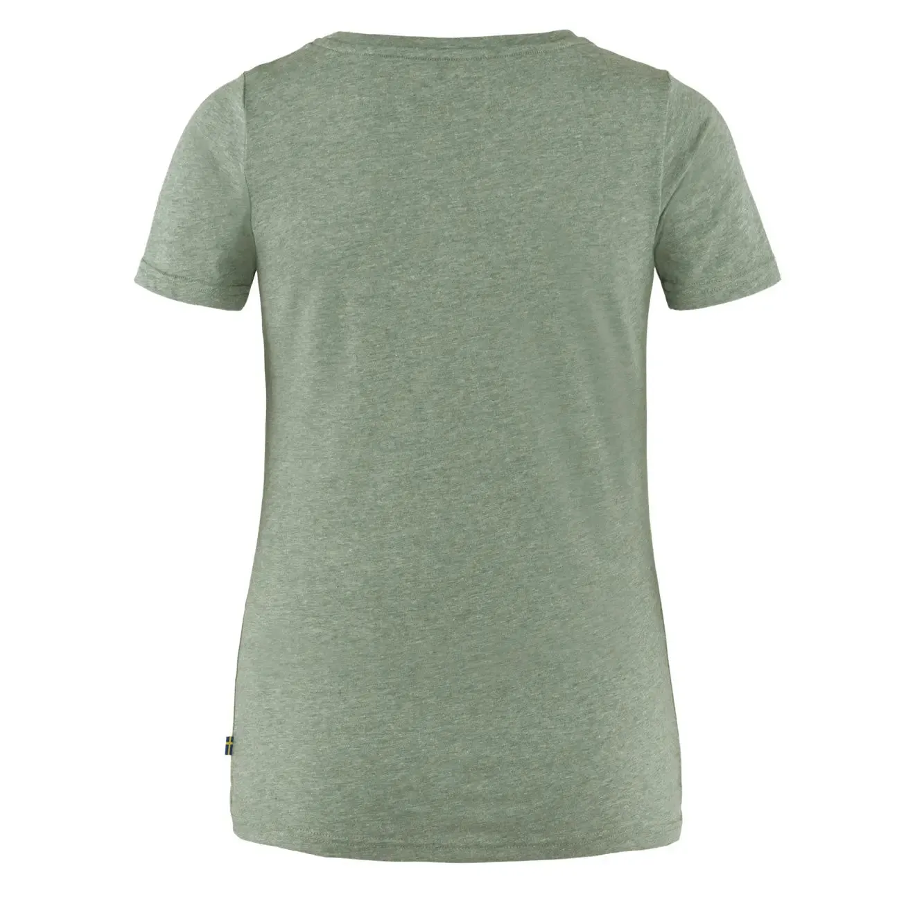 Fjallraven Womens Logo T-Shirt Patina Green Melange