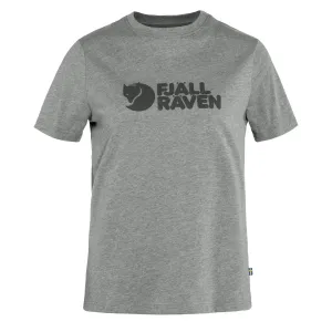 Fjallraven Womens Logo Tee Grey Melange