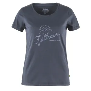Fjallraven Womens Sunrise T-Shirt Navy