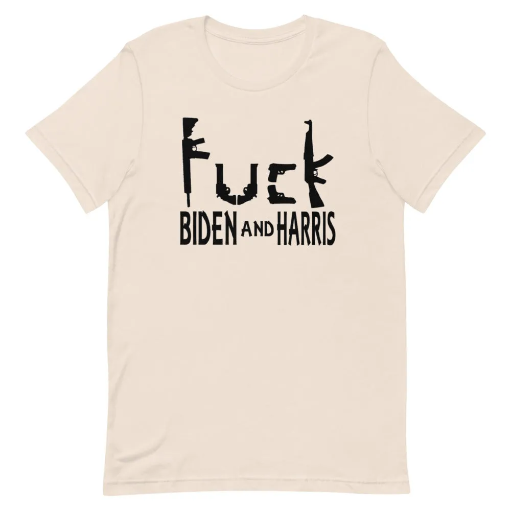 F**K Biden and Harris Short-Sleeve Unisex T-Shirt