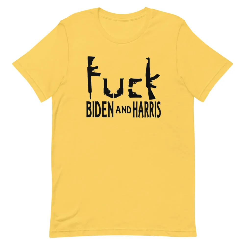 F**K Biden and Harris Short-Sleeve Unisex T-Shirt