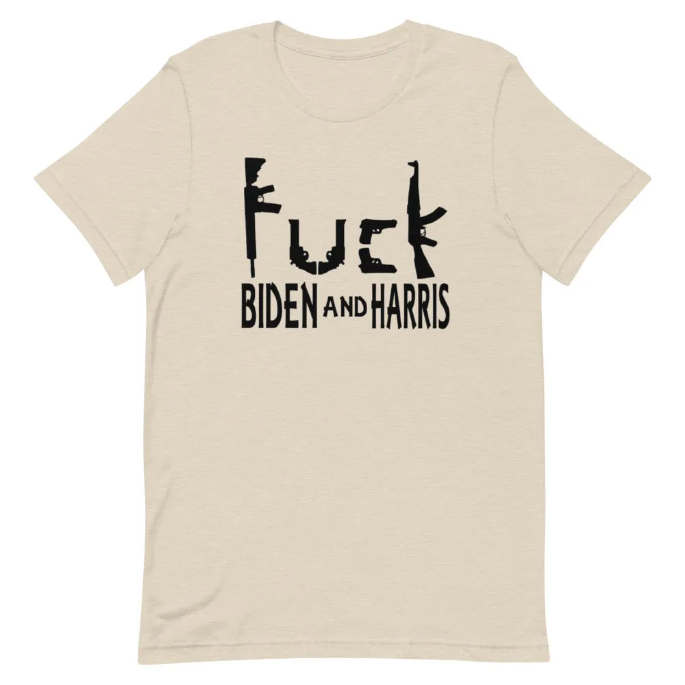 F**K Biden and Harris Short-Sleeve Unisex T-Shirt