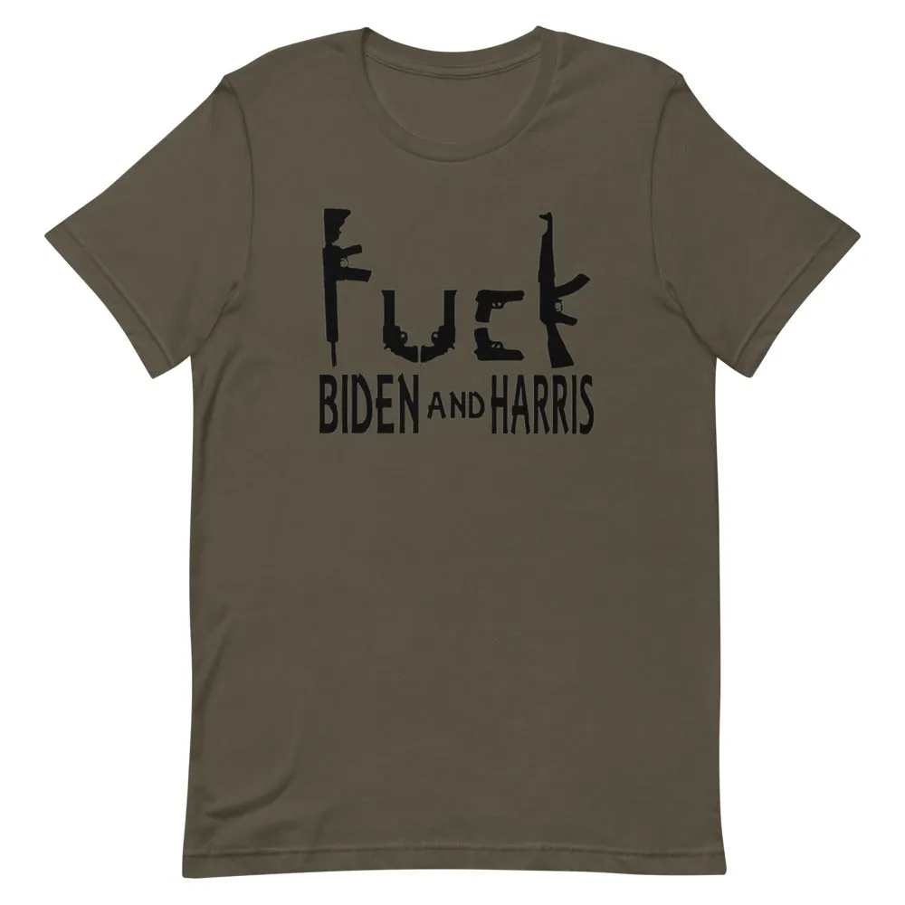 F**K Biden and Harris Short-Sleeve Unisex T-Shirt