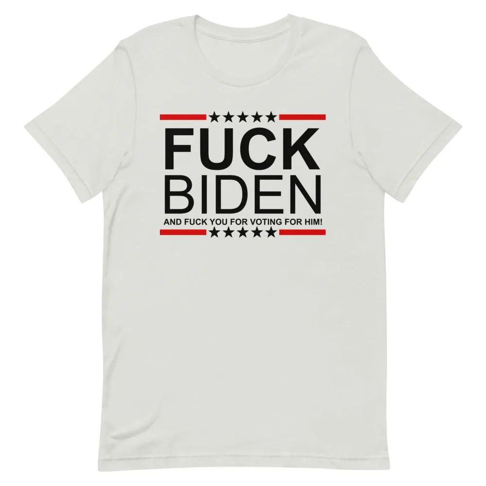 F**K BIDEN Short-Sleeve Unisex T-Shirt