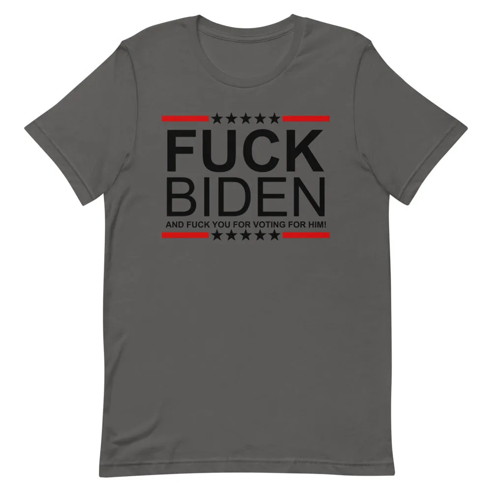 F**K BIDEN Short-Sleeve Unisex T-Shirt