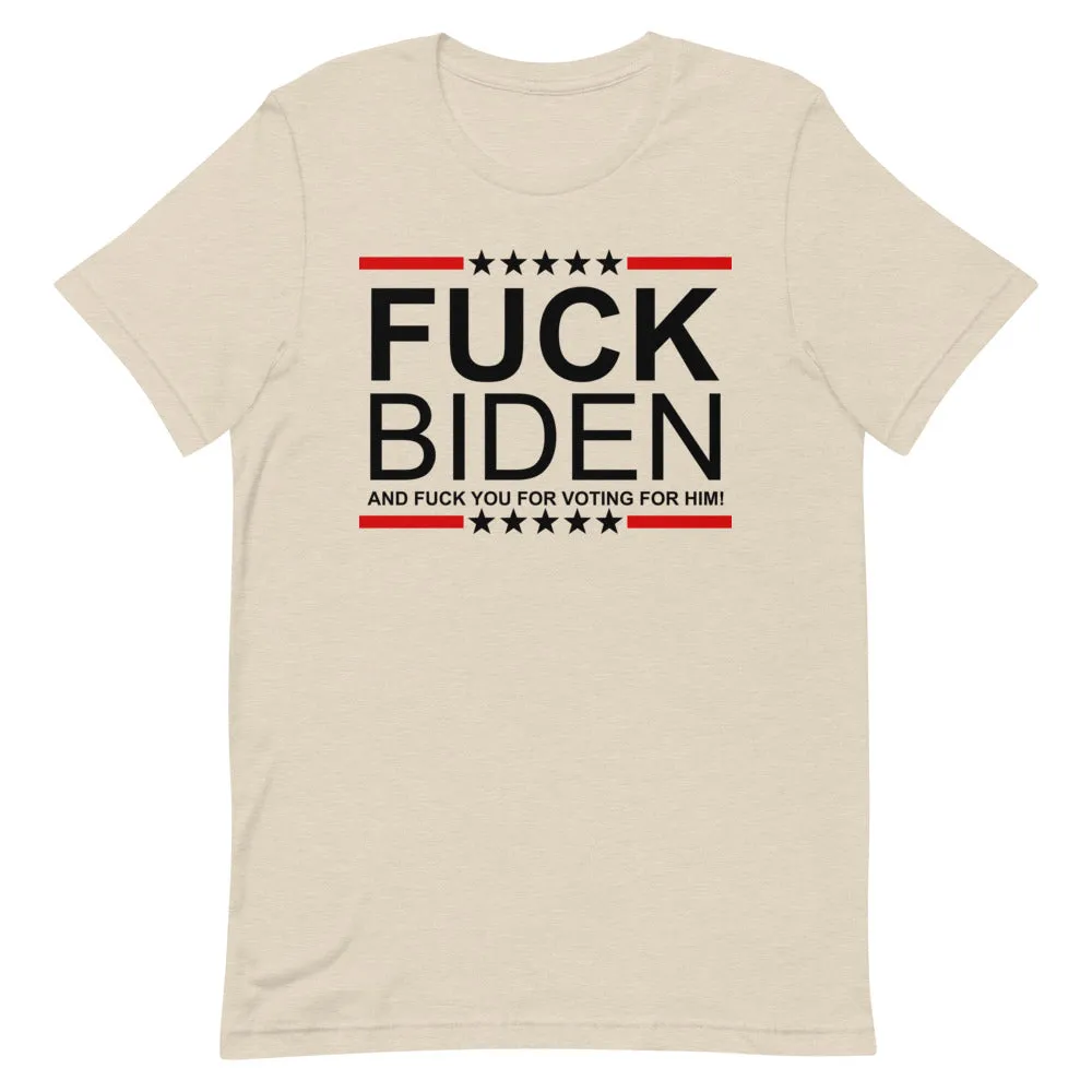 F**K BIDEN Short-Sleeve Unisex T-Shirt