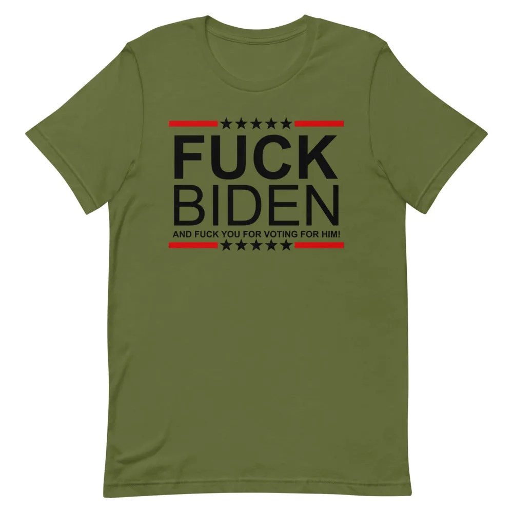 F**K BIDEN Short-Sleeve Unisex T-Shirt