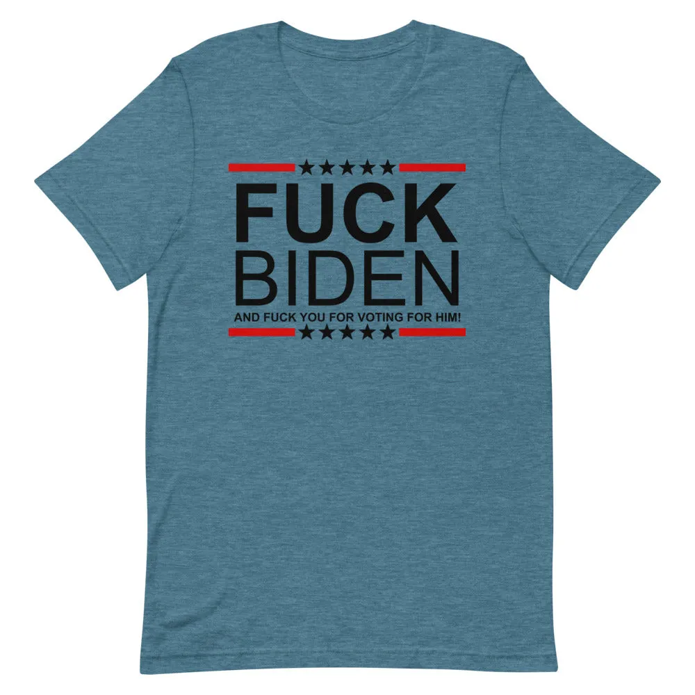 F**K BIDEN Short-Sleeve Unisex T-Shirt