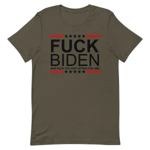 F**K BIDEN Short-Sleeve Unisex T-Shirt