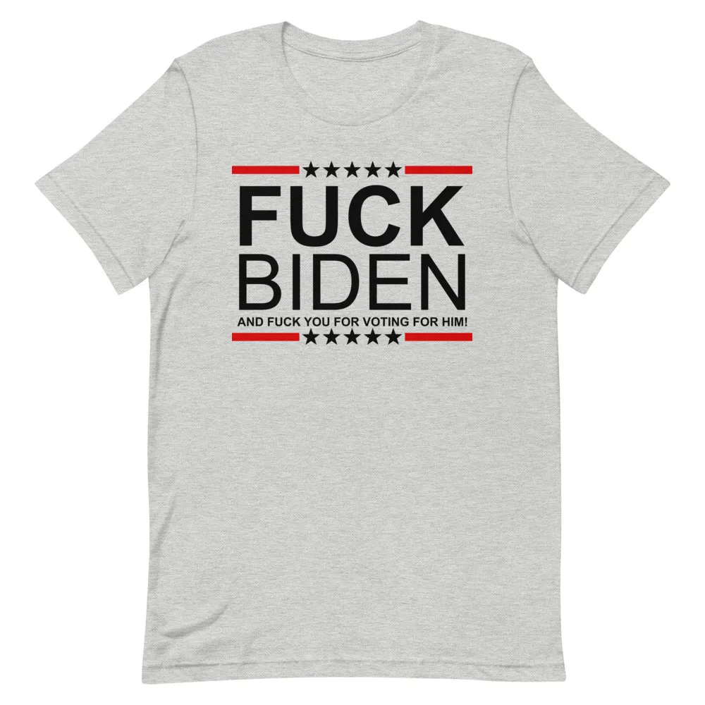 F**K BIDEN Short-Sleeve Unisex T-Shirt