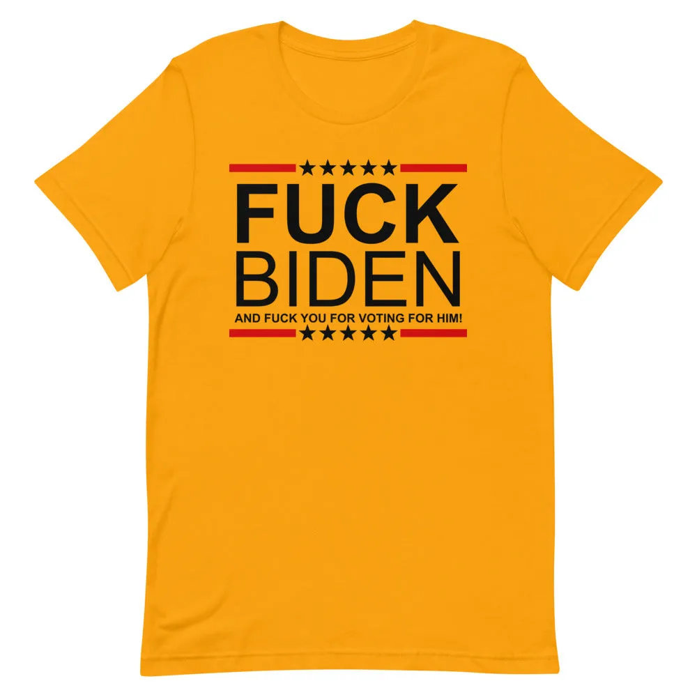 F**K BIDEN Short-Sleeve Unisex T-Shirt