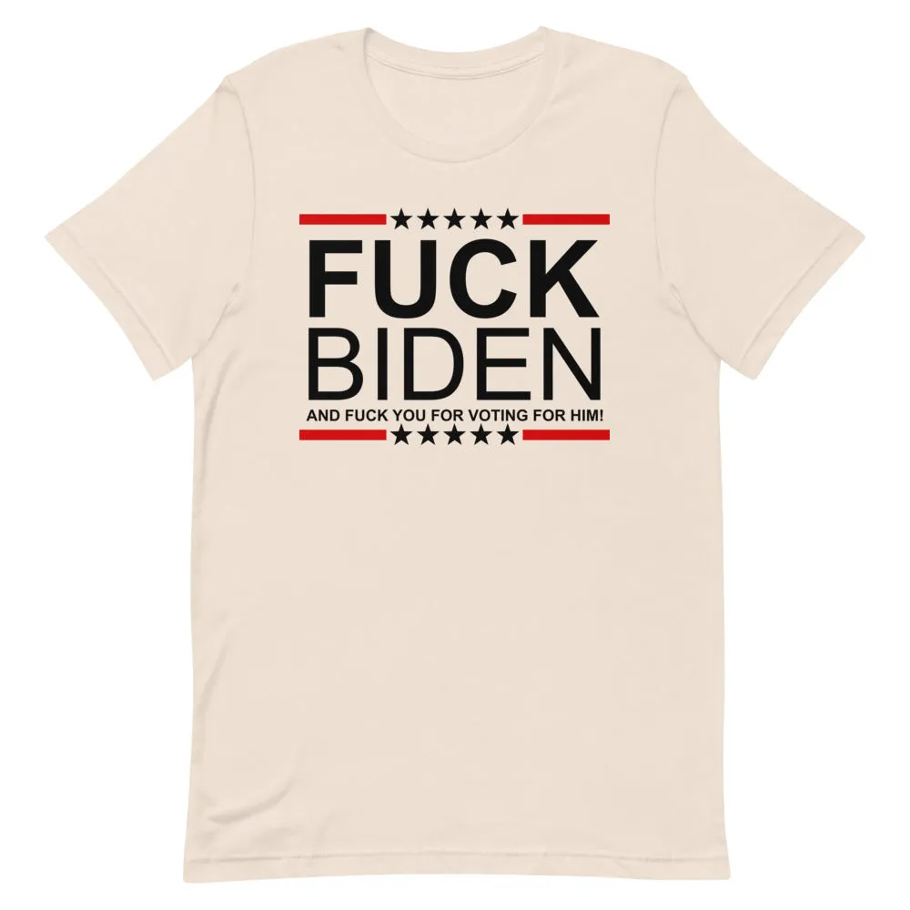 F**K BIDEN Short-Sleeve Unisex T-Shirt