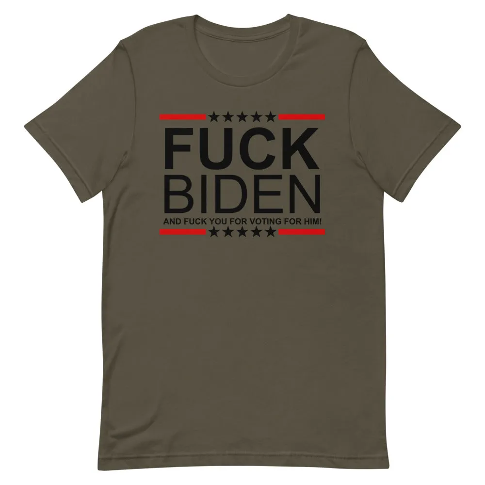 F**K BIDEN Short-Sleeve Unisex T-Shirt