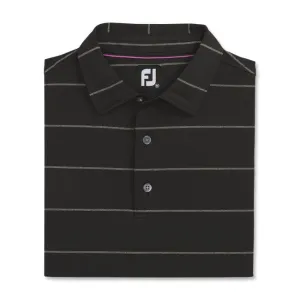 FootJoy Men's Stretch Pique Chalkstripe Self Collar